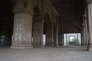 Red Fort carvings in Marble