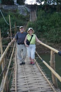 Wes and Deanne on bridge